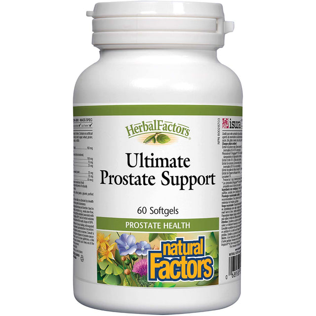 Ultimate Prostate Support, 60 Softgels - Natural Factors - Natural Factors