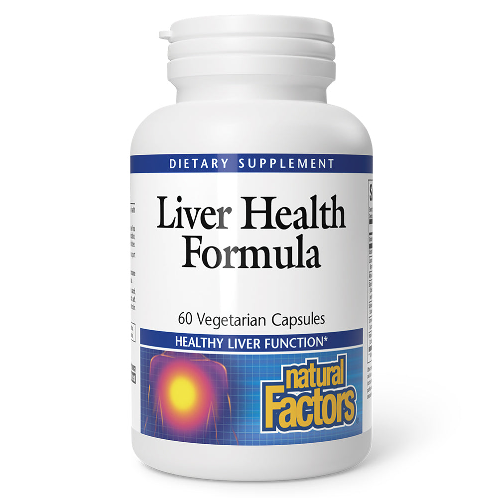 Natural Factors Liver Health Formula, 60 Veggie Capsules - Natural Factors