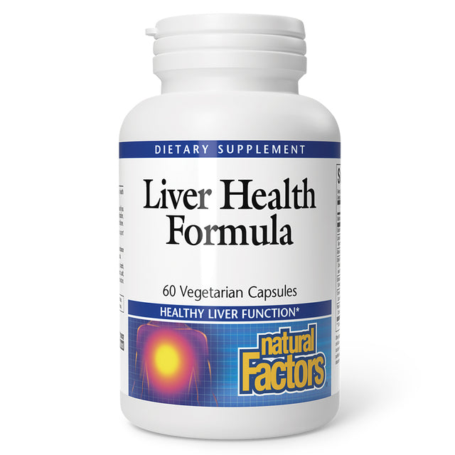 Natural Factors Liver Health Formula, 60 Veggie Capsules - Natural Factors