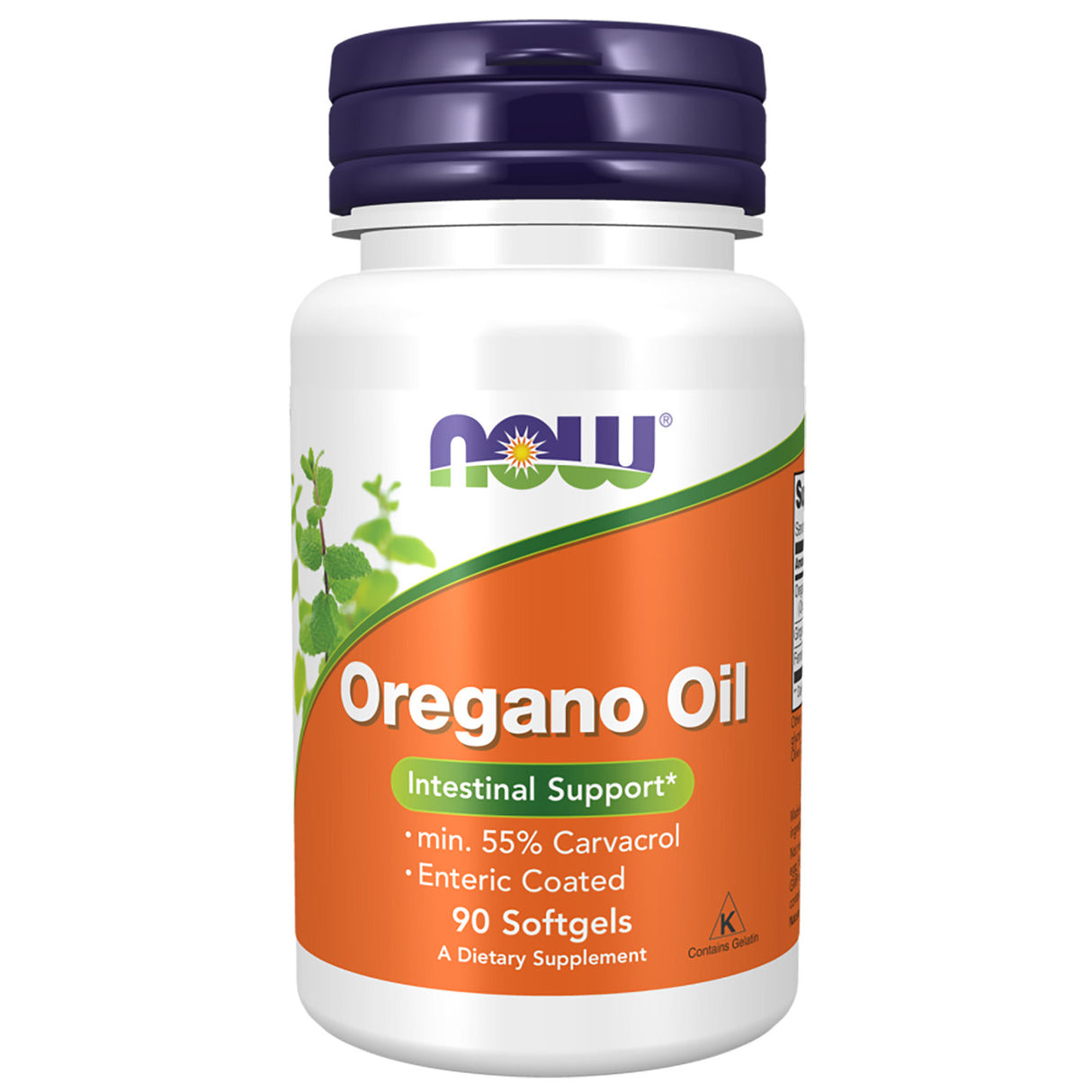 Now Oregano Oil, 90 Veggie Capsules - Now