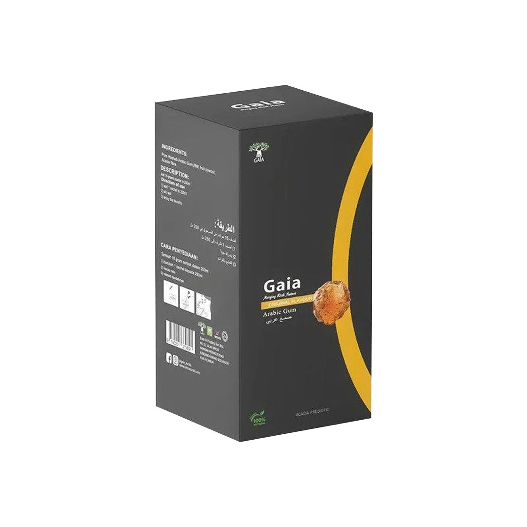 Original Gaia Arabic Gum, Box of 15 Sachets - Gaia