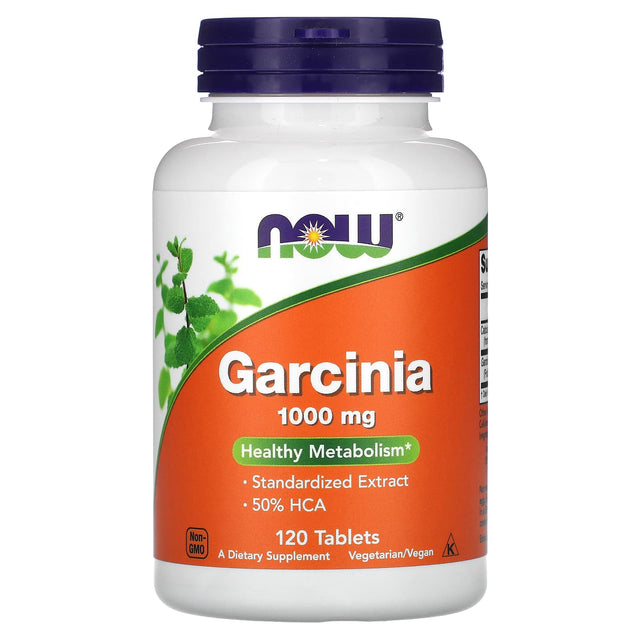 Garcinia Now, 1000 mg, 120 Tablets - Now