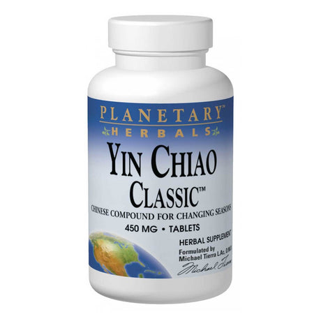 Planetary Herbals Yin Chiao Echinacea Complex, 600 mg, 60 Tablets (Neck) - Planetary Herbals