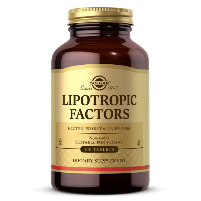 Lipotropic Factors, Solgar, 100 Tablets - Solgar