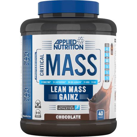 Critical Mass Lean Mass Gainz, Applied Nutrition, Chocolate, 2.45 Kg - Applied Nutrition