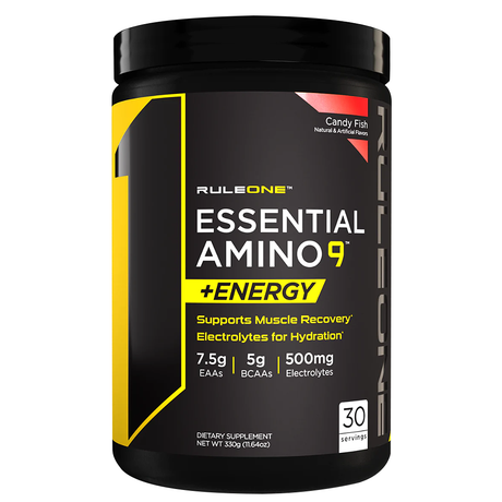 Essential Amino 9 + Energy, Rule 1 Candy Fish, 30 - Rule 1