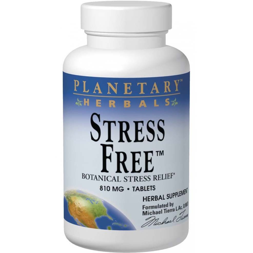 Herbals Planetary Stress Free, 810 mg, 60 Tablets - Planetary Herbals