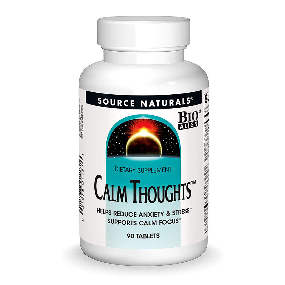 Calm Thoughts, 90 Tablets - Source Naturals. - Source Naturals