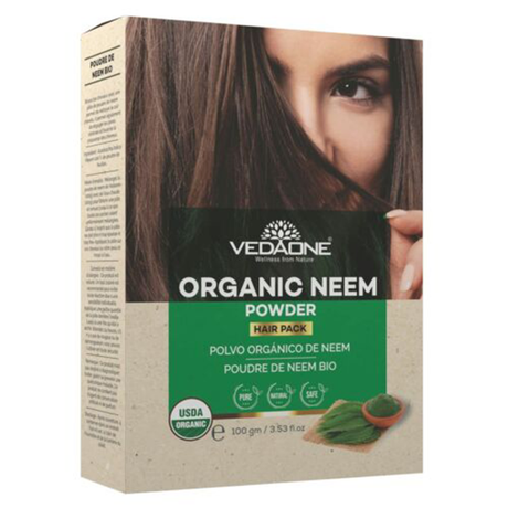 Organic Vedaone Neem Powder Hair Pack, 100 Gm - Vedaone