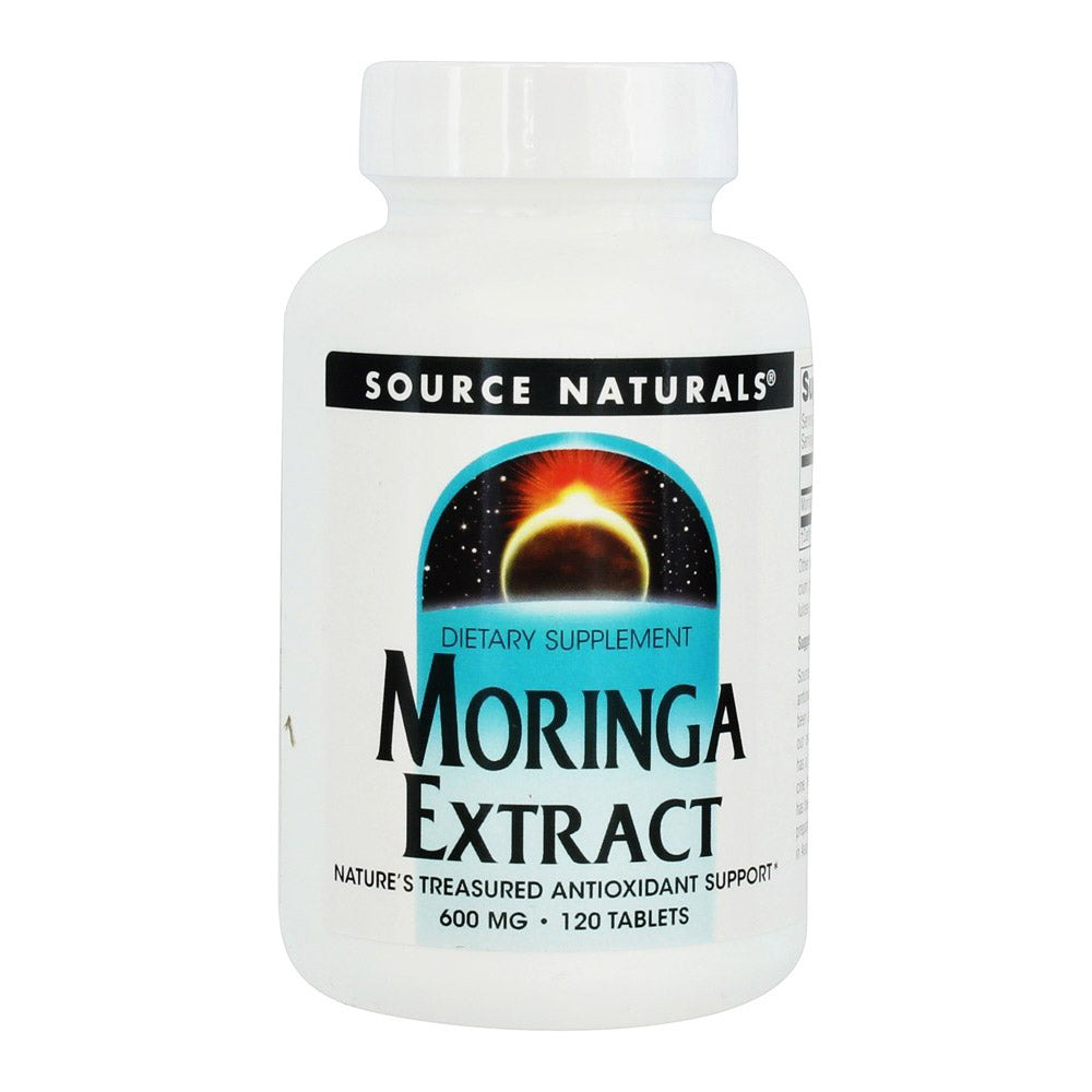 Moringa Extract, 600 mg, 120 Tablets - Source Naturals - Source Naturals