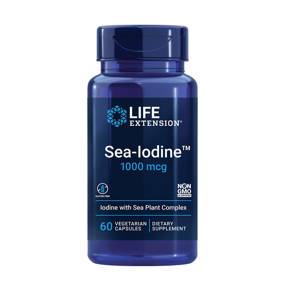 Life Extension Sea-Iodine, 1000 mcg, 60 Veggie Capsules - Life Extension