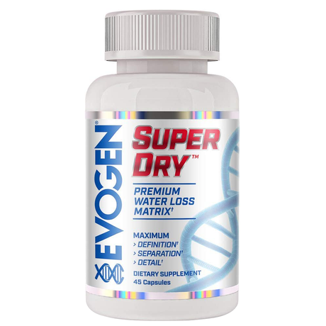 Super Dry Evogen Nutrition, 45 Capsules - Evogen Nutrition