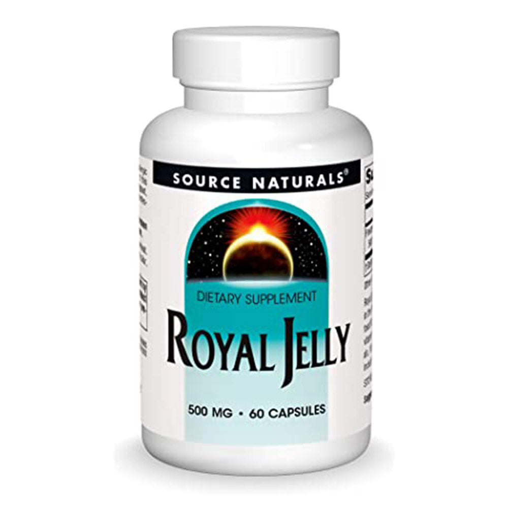 Source Naturals Royal Jelly, 60 Capsules, 500 mg - Source Naturals