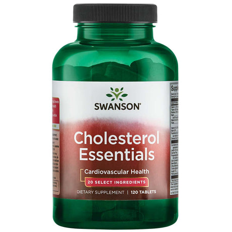 Swanson Essentials Cholesterol, 120 Tablets - Swanson