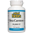 Beta Carotene, 30000 IU, 90 Capsules - Natural Factors - Natural Factors