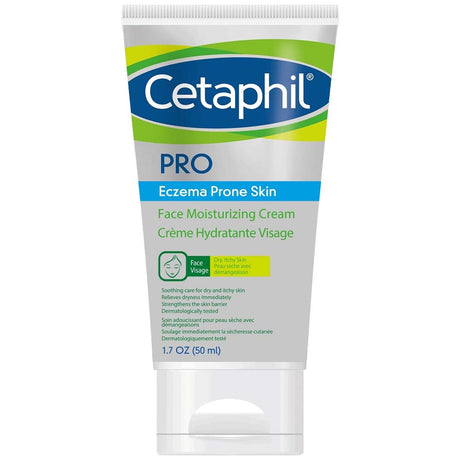 Cetaphil Pro Face Moisturizing for Eczema Prone Skin, 50 ML - Cetaphil