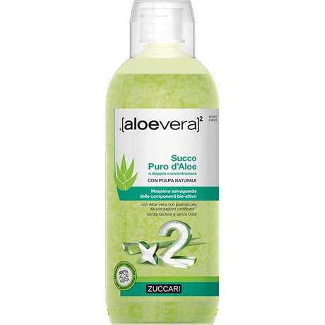 Pure Aloe Juice, Zuccari, 1000 Ml - Zuccari