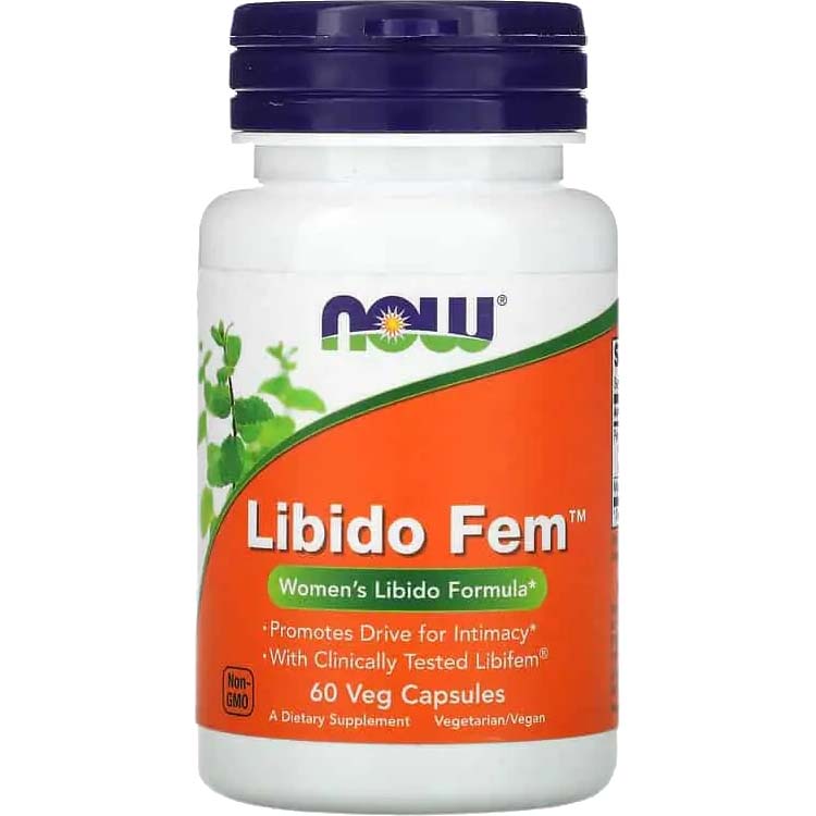 Libido Fem Now, 60 Veggie Capsules - Now