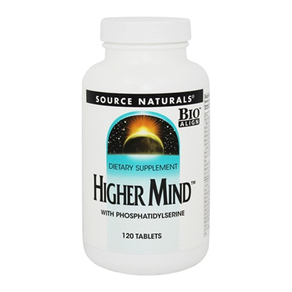 Higher Mind, Source Naturals, 120 Tablets - Source Naturals