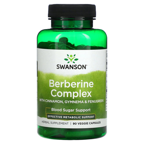 Swanson Berberine Complex, 90 Veggie Capsules - Swanson