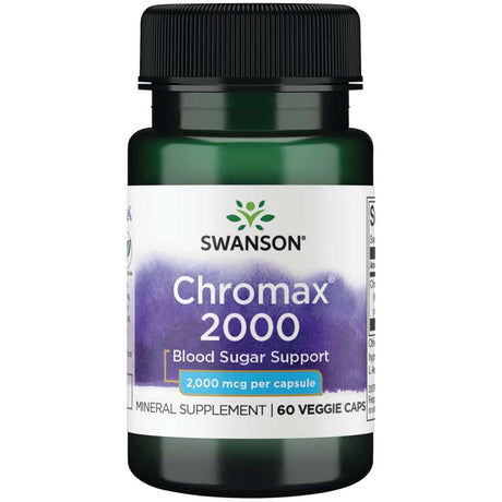 Chromax 2000, 2000 mcg, 60 Veggie Capsules by Swanson - Swanson