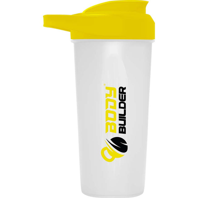 Body Builder Shaker, 600 ML, White - Body Builder