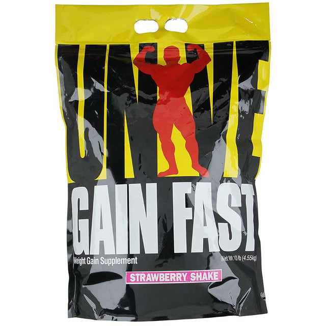 Universal Nutrition Gain Fast, 13 LB, Strawberry Shake - Universal Nutrition