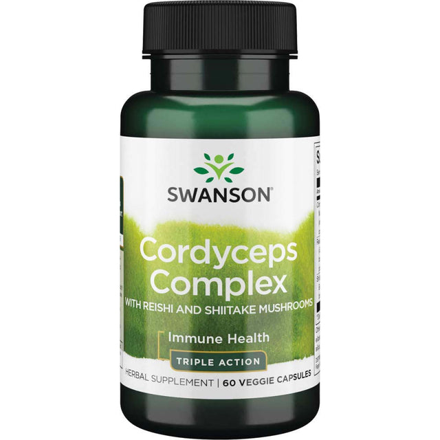 Cordyceps Complex, Swanson, 60 Veggie Capsules - Swanson