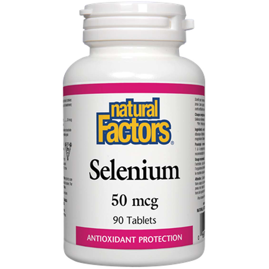 Natural Factors Selenium, 50 mcg, 90 Tablets - Natural Factors