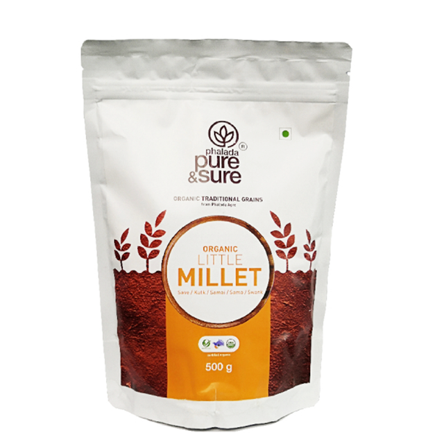 Sure & Pure Organic Little Millet, 500 Gm - Pure & Sure