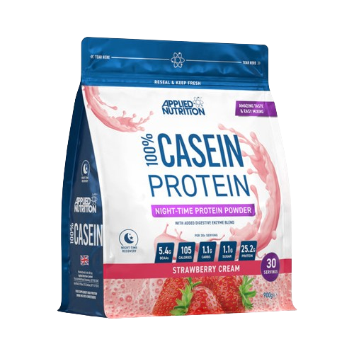 Micellar Casein Night Time Protein, Strawberry Cream, 900 Gm - Applied Nutrition - Applied Nutrition