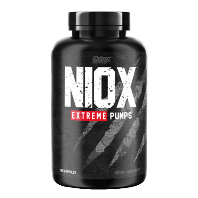 Nutrex Research Niox Extreme Pumps, 120 Capsules - Nutrex Research