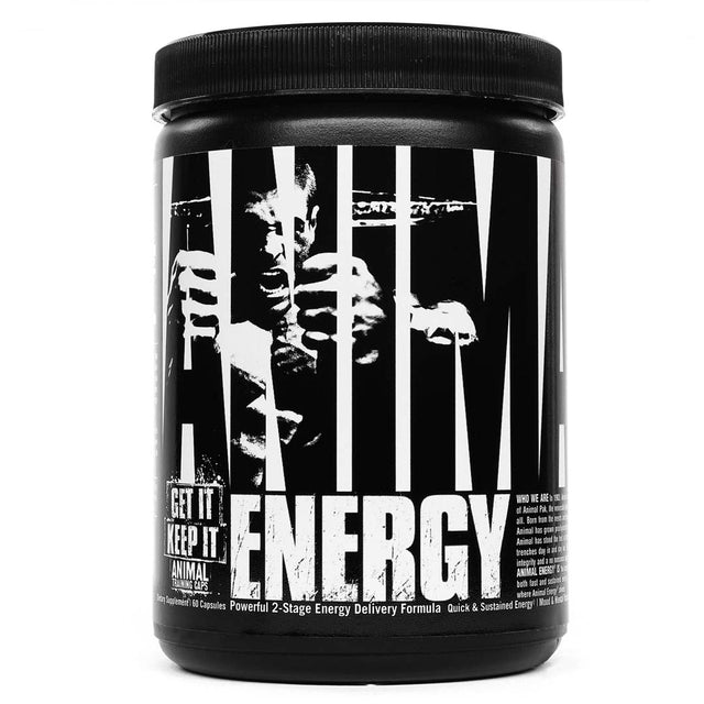 Universal Nutrition Animal Energy, 60 Capsules - Universal Nutrition