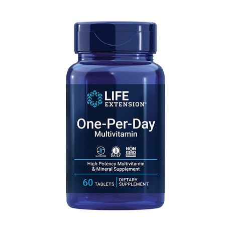 Life Extension One-Per-Day Multivitamin, 60 Tablets - Life Extension