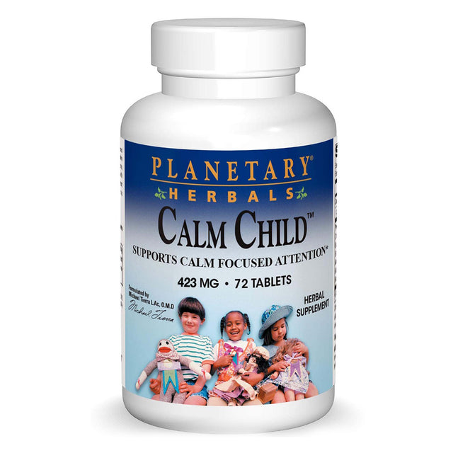 Calm Child Planetary Herbals, 432 mg, 72 Tablets - Planetary Herbals