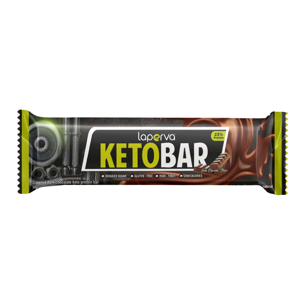 Laperva Keto Bar, 1 Bar, Dark Chocolate - Laperva