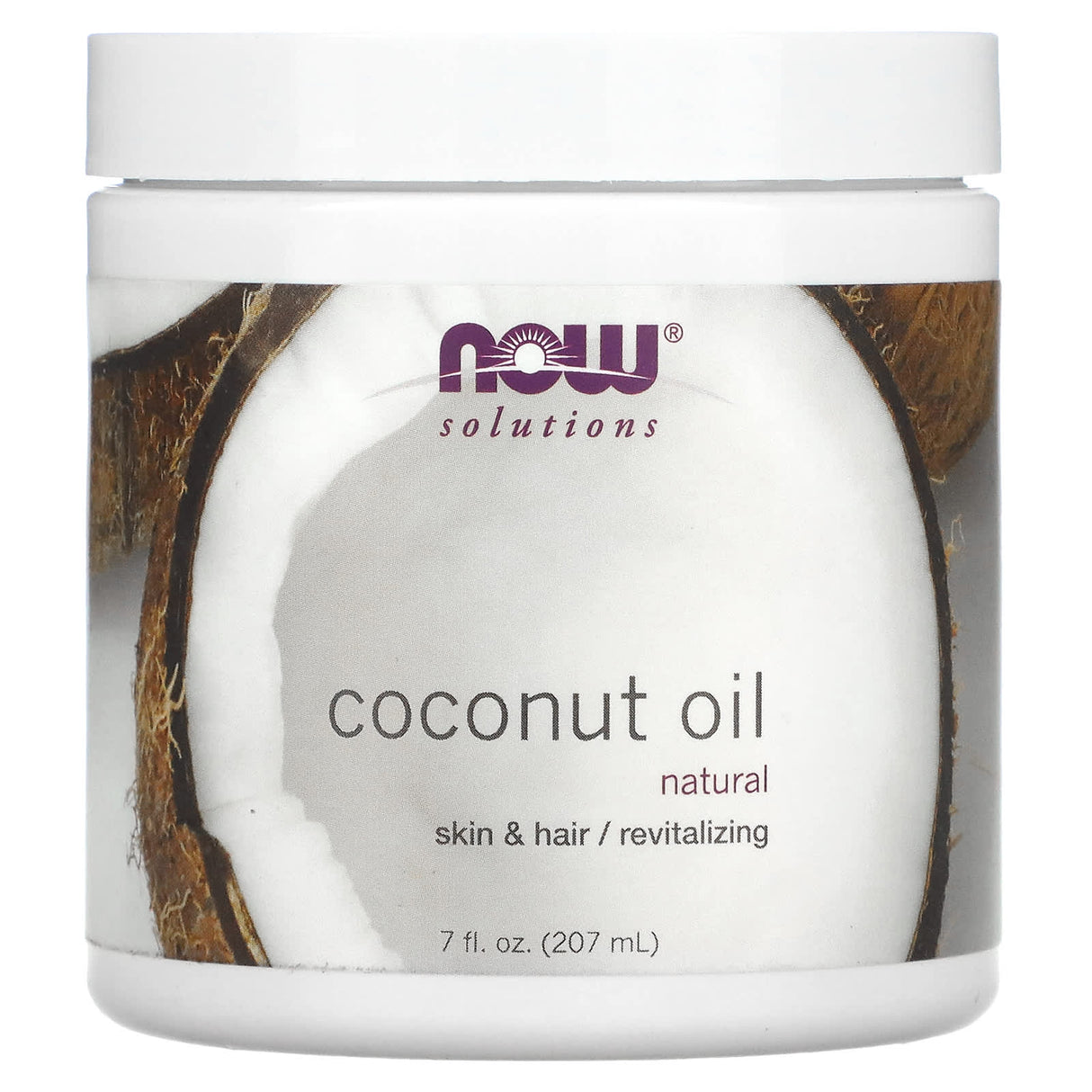 Now Coconut Oil, 7 Oz - Now