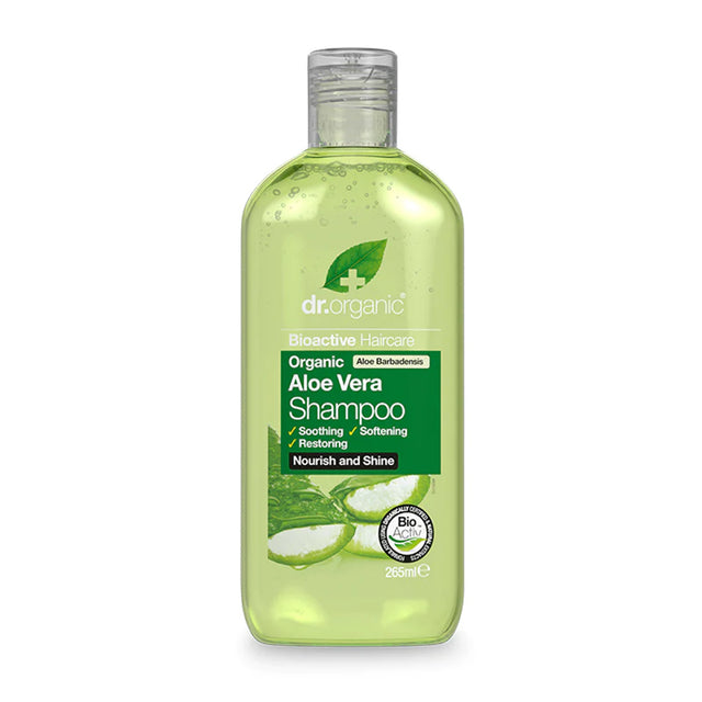 Dr Organic Aloe Vera Shampoo, 265 ML - Dr Organic