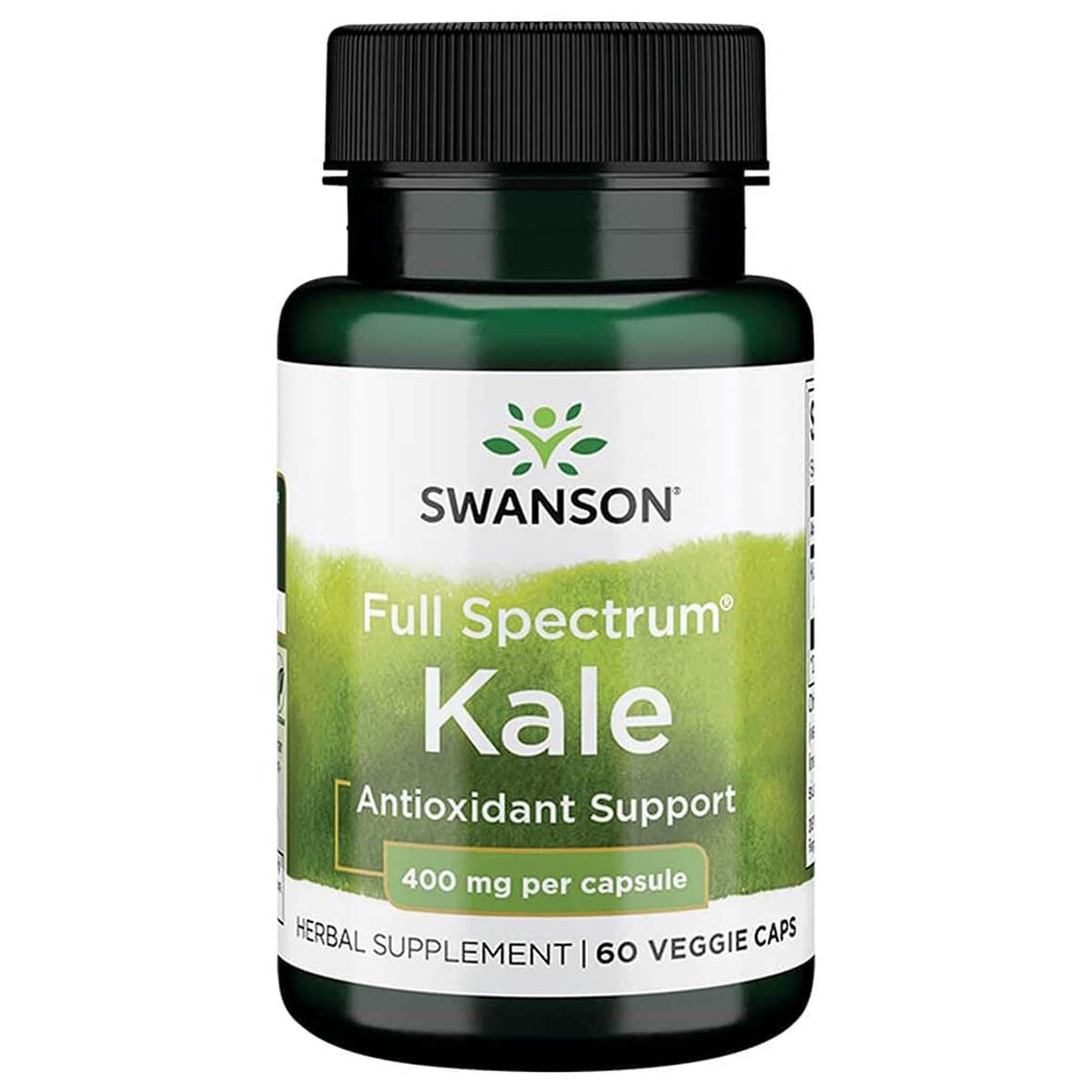 Full Spectrum Kale, 400 mg, 60 Veggie Capsules - Swanson - Swanson