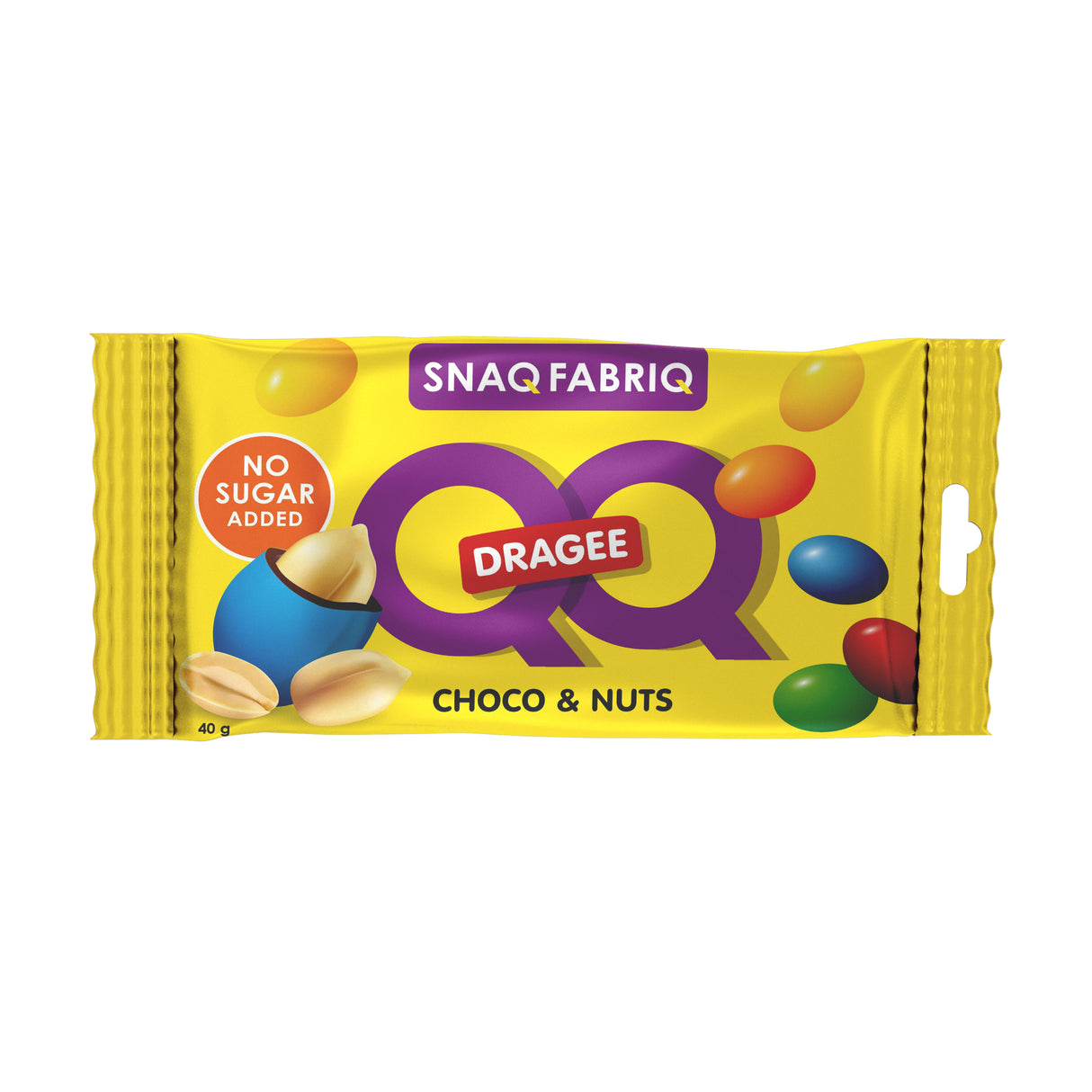 Snaq Fabriq Choco Peanut Chocolate Coated Dragee, 1 Piece - SNAQ FABRIQ