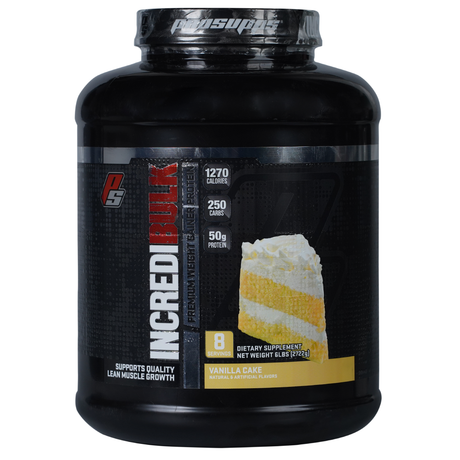 Pro Supps IncrediBulk, 6 LB, Vanilla Cake - Pro Supps