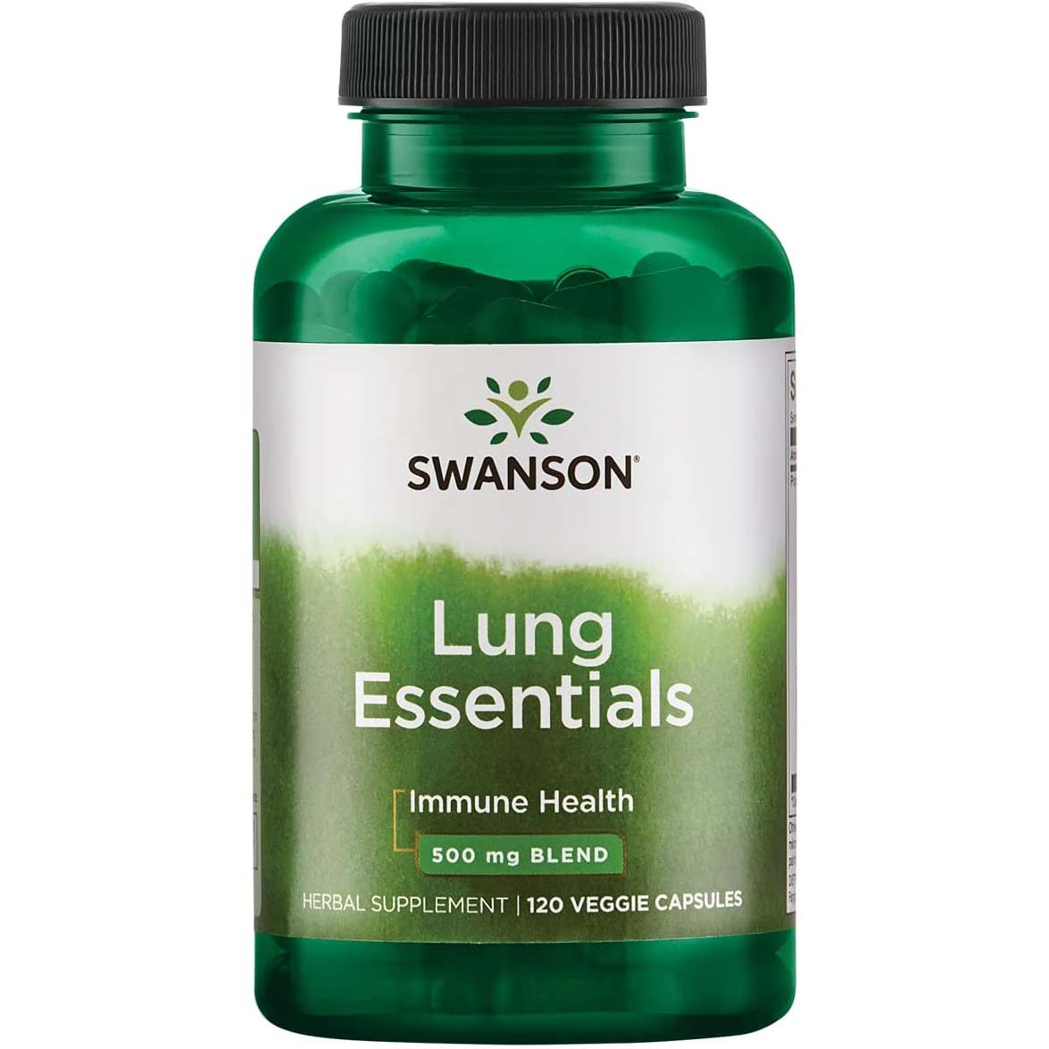 Swanson Lung Essentials, 500 mg, 120 Veggie Capsules - Swanson