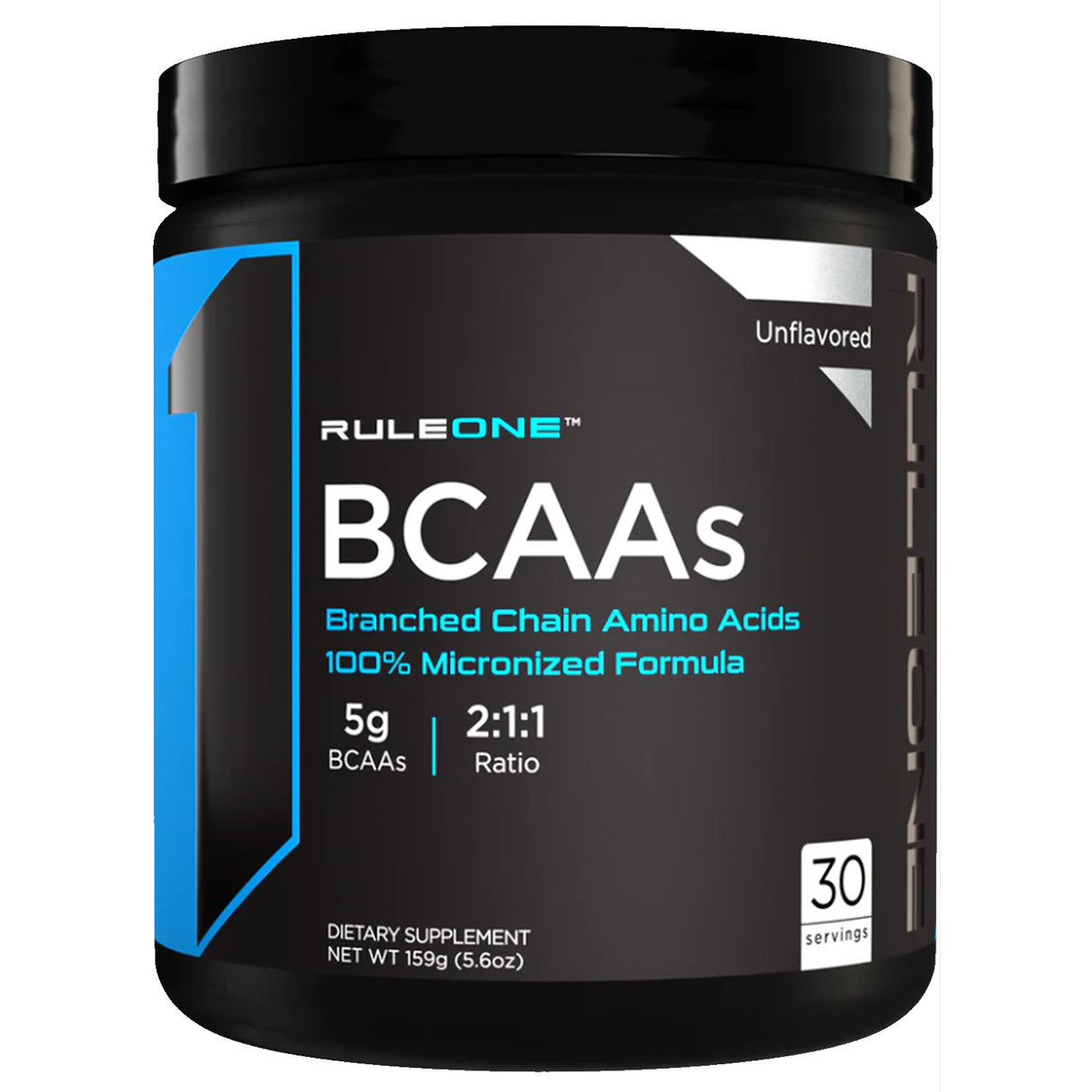 Bcaa, Unflavored, Rule 1 R1, 30 - Rule 1