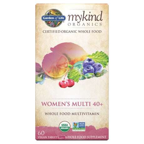 Garden of Life Multivitamin for Women 40+, 60 Veggie Tablets - Garden Of Life