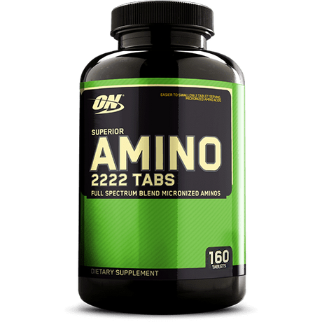 Superior Amino 2222 by Optimum Nutrition, 160 Tablets. - Optimum Nutrition