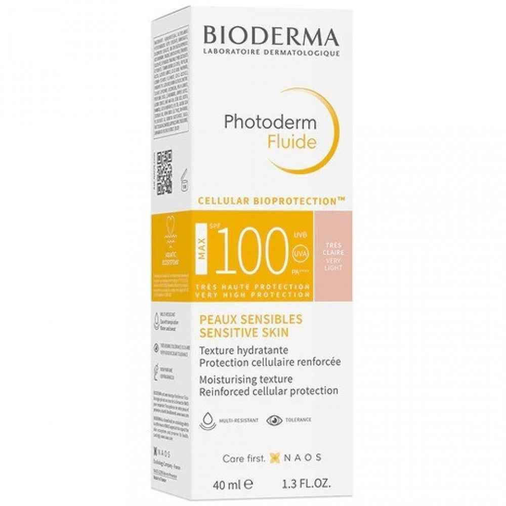 Bioderma Photoderm Max Very Light Fluid SPF 100, 40 ML - Bioderma