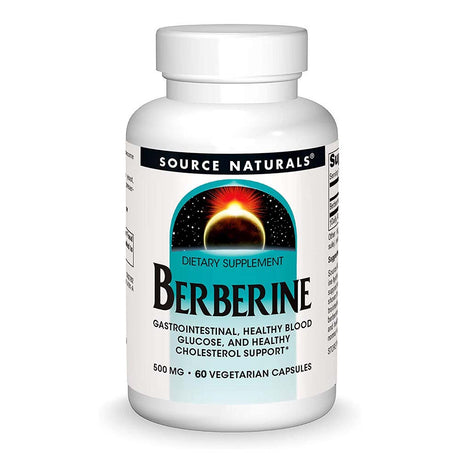 Source Naturals Berberine, 500 mg, 60 Veggie Capsules - Source Naturals