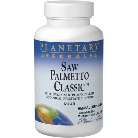 Herbals Planetary Saw Palmetto, 90 Tablets - Planetary Herbals