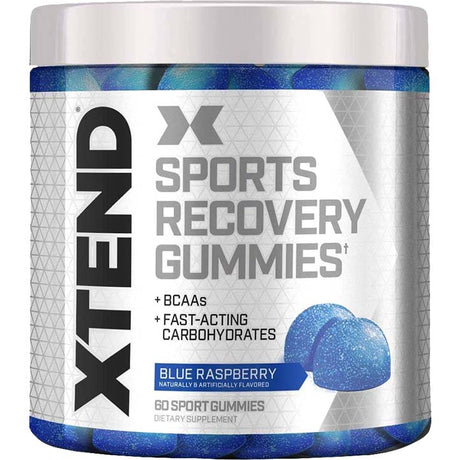 Xtend Sport Blue Raspberry Gummies, 60 Gummies - Xtend