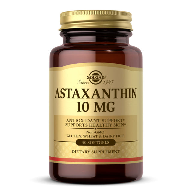 Astaxanthin Solgar, 10 mg, 30 Softgels - Solgar